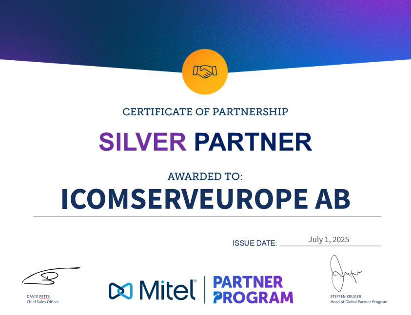 Mitel Silver Partner